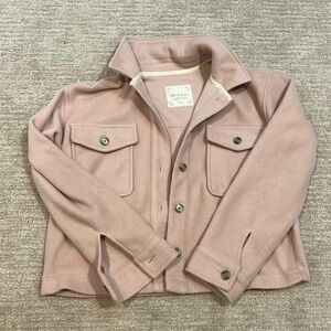 altard state Mauve Pink Winter Button Up Jacket XS